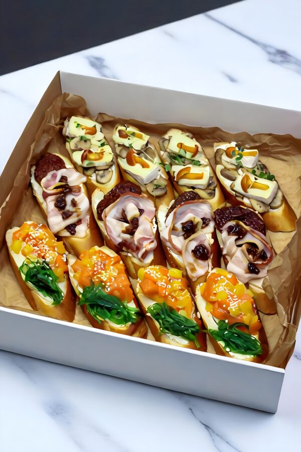 Бокс Delicious с брускеттами